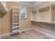 The walk-in closet has shelving and a window at 116 Whispering Cove Ct, Mooresville, NC 28117