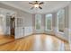 Office with natural light and hardwood floors at 116 Whispering Cove Ct, Mooresville, NC 28117
