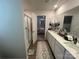 Bathroom with double sinks, mirror and walk-in shower at 120 Parson Ln, Statesville, NC 28625