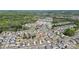 Aerial view showcasing the home and its proximity to community amenities like the HOA pool and clubhouse at 1224 Horsesugar Rd, Clover, SC 29710