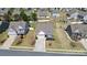 Aerial view showcasing the neighborhood, beautiful landscaping, and manicured lawns, enhancing the community's appeal at 1224 Horsesugar Rd, Clover, SC 29710