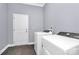 Functional laundry area with modern appliances, providing convenience and efficiency for household chores at 1224 Horsesugar Rd, Clover, SC 29710