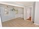 Charming dining room featuring a unique light fixture and classic finishes at 1460 Legion Club Rd, Salisbury, NC 28146