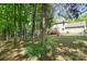 Wood deck of backyard with vinyl siding siding at 2512 Pimpernel Rd, Charlotte, NC 28213
