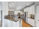 Beautiful kitchen featuring granite countertops, stainless steel appliances, and an open view to the living area at 4715 Amberside Dr, Rock Hill, SC 29732