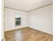 Bedroom with modern flooring and a window letting in natural light at 501 Mt. Wesley Church Rd, Hiddenite, NC 28636