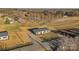 Aerial view showcasing the home and a large lot at 525 Mt. Wesley Church Rd, Hiddenite, NC 28636