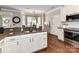 Well-appointed kitchen with stainless steel appliances, island and eat-in area at 5301 Greyfriar Ct, Waxhaw, NC 28173
