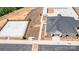Aerial view of community clubhouse, tennis court, and landscaped grounds at 2252 Tabor Rd # 575, Sherrills Ford, NC 28673