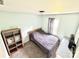Neutral bedroom with cozy decor, carpet, and shelf storage at 2906 Montford Nw Ave, Concord, NC 28027