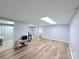 Finished basement area featuring light wood flooring and ample open space at 3704 25Th Street Ne Pl, Hickory, NC 28601