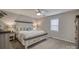 Calm bedroom with a decorative bed, ample lighting, and a window view at 3704 25Th Street Ne Pl, Hickory, NC 28601