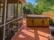 Relax on this deck with a hot tub at 547 Ashby Dr, Davidson, NC 28036