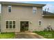 Back exterior of home with sliding door to outdoor area at 15188 Eric Kyle Dr, Huntersville, NC 28078