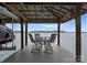 Inviting outdoor space on the dock with seating for enjoying scenic waterfront views at 4628 Sierra View Dr, Denver, NC 28037