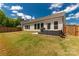 Backyard with grass, privacy fence, and a patio at 5119 Moselle Ave, Fort Mill, SC 29707