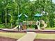 Community playground featuring slides and climbing equipment at 5119 Moselle Ave, Fort Mill, SC 29707