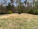 View of the expansive backyard featuring a lawn with mature trees providing privacy at 1082 Wallace Lake Rd, Fort Mill, SC 29707