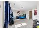 Bedroom with carpet, large windows, themed decor, and an attached door at 1212 Croft Dr, Fort Mill, SC 29708