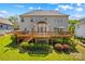 Large deck overlooking a manicured backyard, perfect for entertaining and relaxation at 12531 Kane Alexander Dr, Huntersville, NC 28078