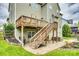 Two level deck and patio area for outdoor enjoyment at 1813 Robbins Meadows Dr, Waxhaw, NC 28173
