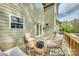 Outdoor deck with a seating area, perfect for relaxation and entertainment at 1813 Robbins Meadows Dr, Waxhaw, NC 28173