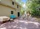 Large wooden deck featuring outdoor furniture and a home exterior view at 2248 Lawton Bluff Rd, Charlotte, NC 28226