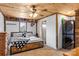 The main bedroom has an ensuite and contains a washer/dryer at 2710 Wyatt Grove Church Rd, Richfield, NC 28137