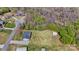 Aerial view of property, displaying large lot and wooded area at 2948 Christy Leigh Dr, Newton, NC 28658