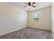Light and airy bedroom featuring neutral carpet, natural light, and ample space at 2948 Christy Leigh Dr, Newton, NC 28658