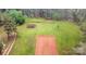Acreage featuring cleared, plantable land and a small storage shed near a wooded area at 3720 Lanes Creek Rd, Marshville, NC 28103