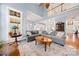 Spacious living room boasts high ceilings, hardwood floors, and an open layout at 4098 Kiser Cove Ln, Terrell, NC 28682