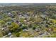 Aerial view of a charming neighborhood with tree-lined streets and well-maintained homes at 481 Union Cemetery Sw Rd, Concord, NC 28027