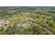 Overhead shot of a quaint town filled with beautiful homes and lush greenery at 481 Union Cemetery Sw Rd, Concord, NC 28027