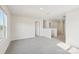 Upstairs loft with neutral walls and carpet at 5016 Poplin Vly, Cherryville, NC 28021