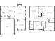 A floor plan showcasing the layout of the home with the kitchen, living room, bedrooms, garage, and bathrooms at 78162 Rillstone Dr, Lancaster, SC 29720