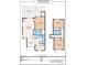 Detailed floor plan showcasing the layout of the home's two floors, including room dimensions at 969 Copperstone Ln, Fort Mill, SC 29708