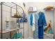 View of walk-in closet with stylish clothing racks and shelving at 969 Copperstone Ln, Fort Mill, SC 29708