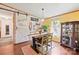 Inviting dining room with a rustic table, comfortable chairs, and stylish decor at 115 Oak Creek Rd, Statesville, NC 28625