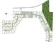 Community map showing lot locations and street names within a planned neighborhood at 1280 Coppergate Dr, Salisbury, NC 28147