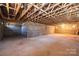 Spacious unfinished basement ready for customization and storage or recreation at 1314 39Th Street Sw Cir, Hickory, NC 28602