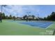 Well maintained outdoor tennis courts perfect for a match or practice at 1840 Sapona Ct, Denver, NC 28037