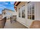 Outdoor balcony with furniture, offering a cozy space to enjoy the view at 221 Davidson Gateway Dr, Davidson, NC 28036