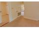 View of a room with carpet and doorway with view to another room at 224 Mcclain St, York, SC 29745