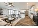 Spacious open-concept living and kitchen area is great for entertaining guests at 3021 Patchwork Ct, Fort Mill, SC 29708