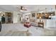 Open-concept living room with comfortable seating and elegant decor throughout at 44455 Oriole Dr # 100, Indian Land, SC 29707