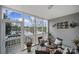 Inviting screened porch with views of the serene lake and lush surroundings at 44455 Oriole Dr # 100, Indian Land, SC 29707