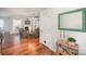 Inviting living room featuring hardwood floors, cozy seating, and stylish decor at 5172 Norway Rd, Rock Hill, SC 29732