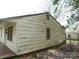 Siding on house, showing windows and an exterior vent at 605 W Elm St, Shelby, NC 28150
