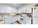 Bright kitchen with white cabinetry, modern appliances, and a clean, functional layout at 608 Forney Ave, Lincolnton, NC 28092
